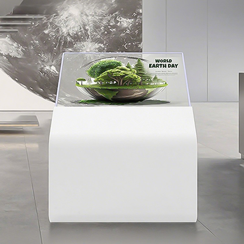 55寸斜面OLED查詢一體機 55寸斜面OLED查詢一體機